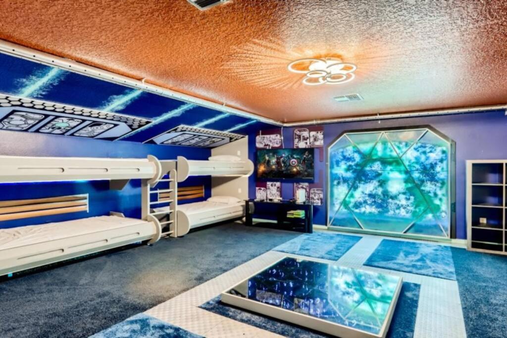 The Marvel Mansion 5Br Pool Home Near Disney World 올랜도 외부 사진