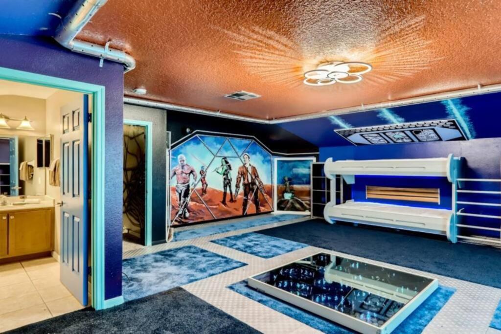 The Marvel Mansion 5Br Pool Home Near Disney World 올랜도 외부 사진