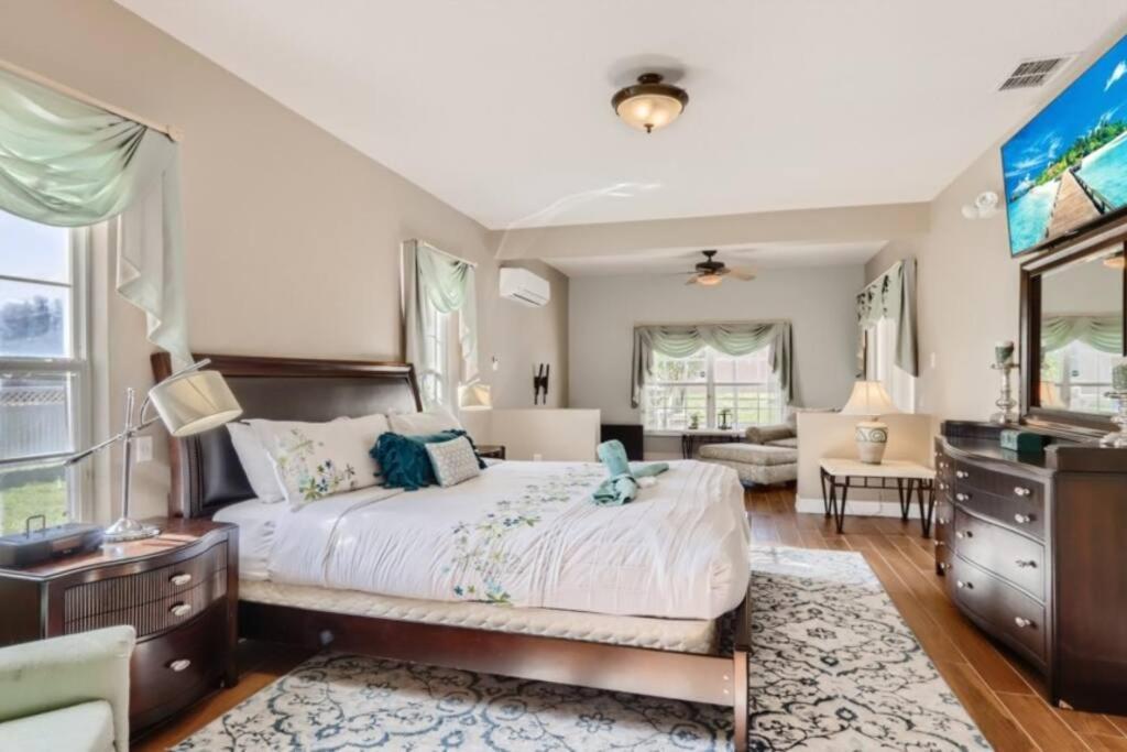 The Marvel Mansion 5Br Pool Home Near Disney World 올랜도 외부 사진
