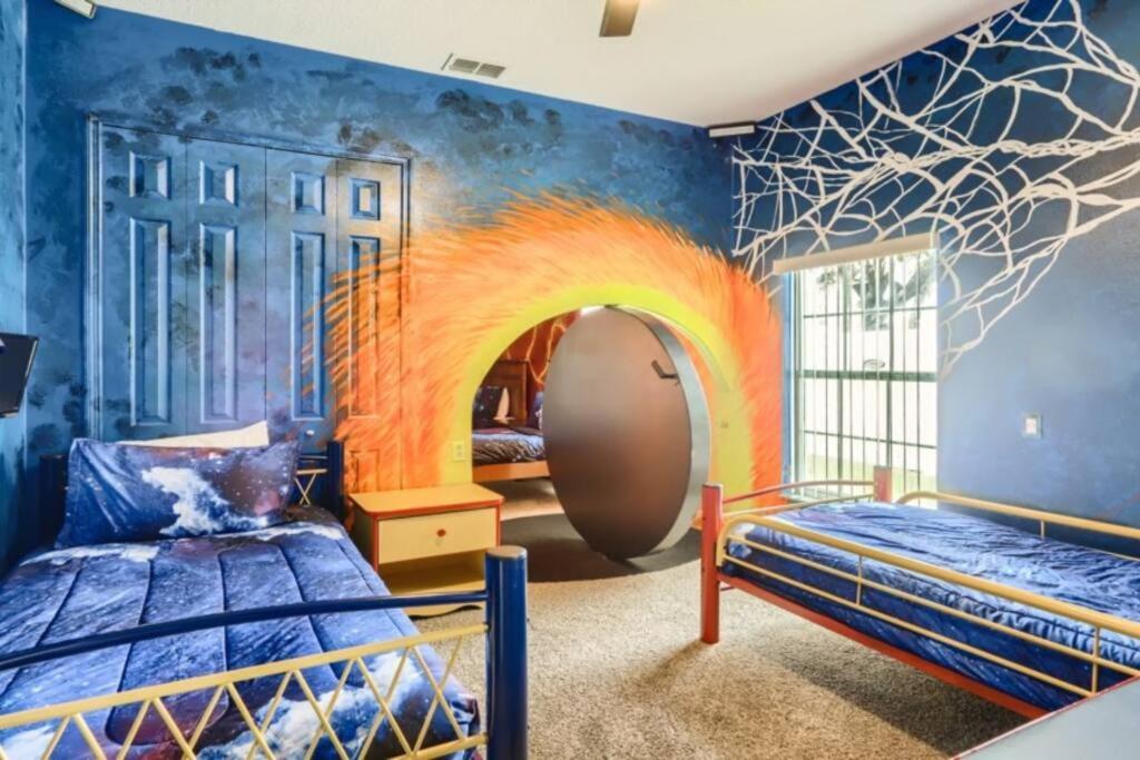 The Marvel Mansion 5Br Pool Home Near Disney World 올랜도 외부 사진