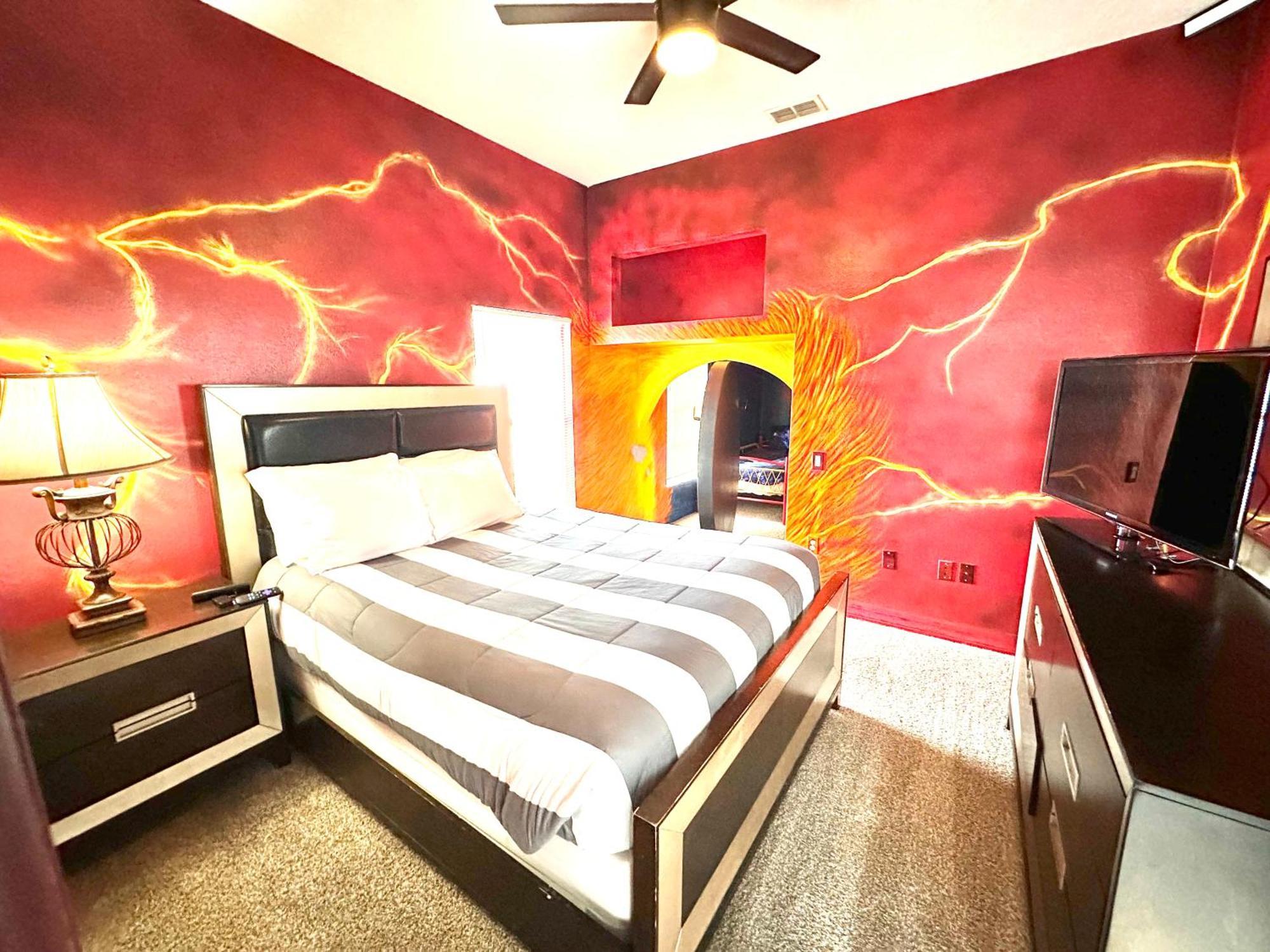 The Marvel Mansion 5Br Pool Home Near Disney World 올랜도 객실 사진
